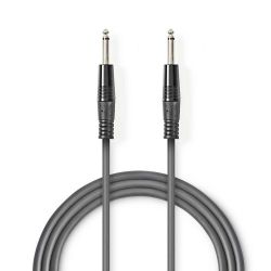 Unbalanced Audio Cable 6.35mm Male to 6.35mm Male 3m ND4584 Nedis