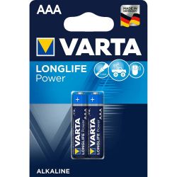 Alkaline batteries AAA 1.5 V High Energy 2-Blister ND4814 Varta