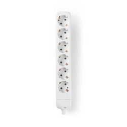 Multi-socket extension 6-way protection contact ND5540 Nedis
