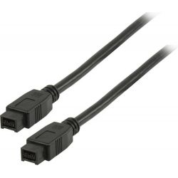 2m black 9-pin firewire cable ND5852 Valueline