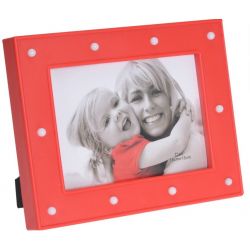 Photo frame with LED lights in various colors KP3998 