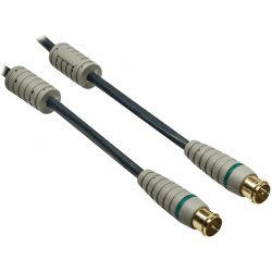Antenna Cable F-Male Rapid - F-Male Rapid 1.00 m Blue ND1070 Bandridge