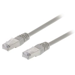 Network cable CAT5e F / UTP RJ45 (8P8C) Male 2m Gray ND8015 Valueline