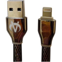 1m flat USB Lightning sync and charging cable WB608 