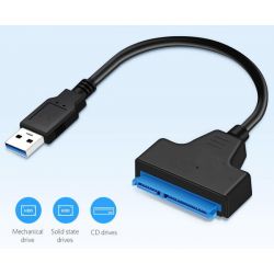 USB 3.0 to SATA7 + 15 pin adapter WB805 