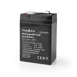 6V 4500mAh rechargeable lead acid battery ND1077 
