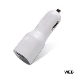 1xUSB white 1A car charger WB940 