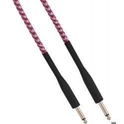 Audio cable Jack M / M Mono 6.3mm 5 meters Purple MIC080 