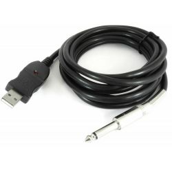 6.35mm-USB mono audio cable 3m WB1622 