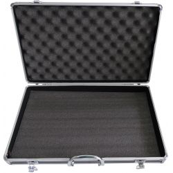 Suitcase - Flight Case for microphones black / silver - 45x27.5x8cm WB1730 