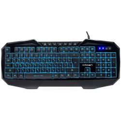 Multimedia Gaming keyboard with 7 LED backlights CMKG-401 Crown Micro