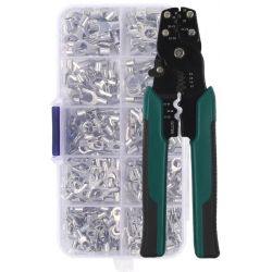 Kit 320 terminals various models and sizes with pliers F1648 