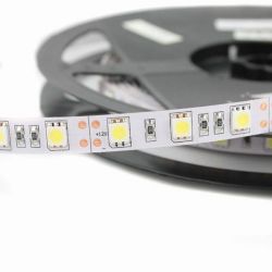 Tira LED SMD flexible 5050 - 5mt - Luz cálida LED251 