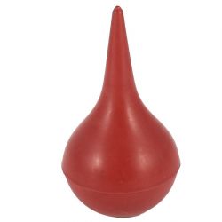 90ml red rubber bulb syringe Q714 