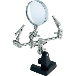 Third hand with magnifying glass Q806 