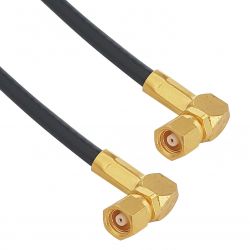 SMC / SMC Hembra / Hembra 90 ° cable 1 metro C2070 