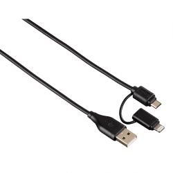 Câble USB / Micro USB-Lightning - 1,2 mètre K180 