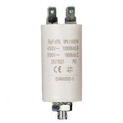 Kondensator 6.0uf / 450v + Aarde ND1245 Fixapart