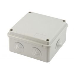 External junction box with cable holes - 100X100X70mm EL294 FATO