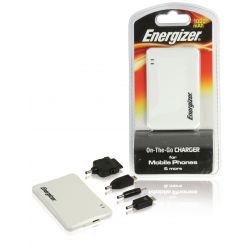 Portable Power Bank 1000 mAh USB - Energizador - Blanco B2240 Energizer