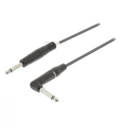Mono-Audio Cable 6.35 mm Male - 6.35 mm Male 1.5 m Dark Gray SX250 Sweex