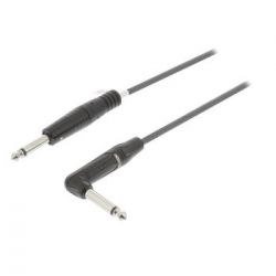 Câble mono-audio 6,35 mm mâle - 6,35 mm mâle 3,0 m gris foncé SX375 Sweex