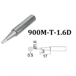 Spare tip for 900M-T-1.6D soldering iron, 1.6mm, HAKKO K060 HAKKO