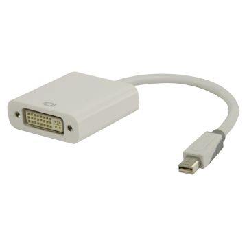 Adattatore Mini DisplayPort Maschio-DVI-I 24 + 5-Pin Femmina 0.20m Bandridge BBM37750W02 8717587001031 ND1501