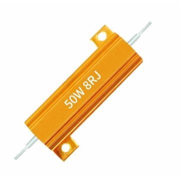 Resistenza in alluminio 50W 5% 8RJ RX24 SP435