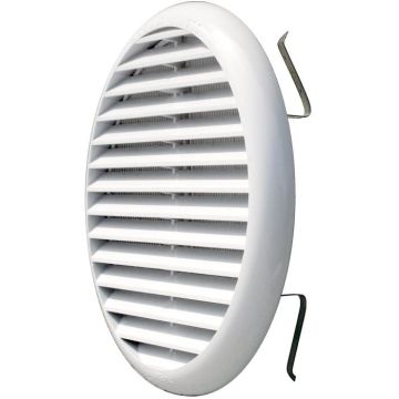 Griglia tonda con molle in PP bianco Ø160mm GTM160 1GTM160 P1490