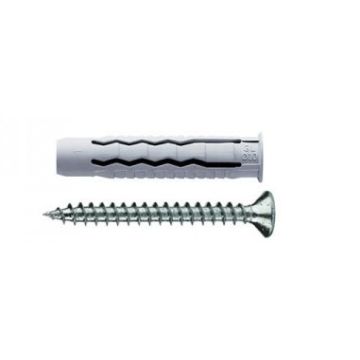 Tasselli multiuso F4V a 4 settori in nylon con vite TSP croce 8x40mm - 50 pezzi 8007187414332 SMP1433 WB666