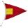 Nautical Signaling Flag Fourth Repeater 75x60cm FLAG022 