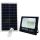 Kit foco LED regulable 100W 6500K IP67 con panel solar y mando a distancia WB1257 