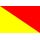 Bandiera nautica di segnalazione "O" Oscar 100x340cm A9272 
