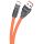 Cavo per ricarica USB Type-C arancione JA026 F4370 Jokade