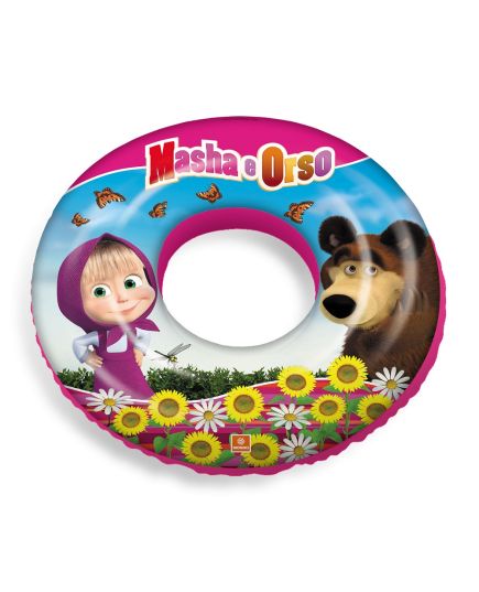 Inflatable donut lifebuoy Masha and the Bear diameter 50cm WB1545 Mondo Toys