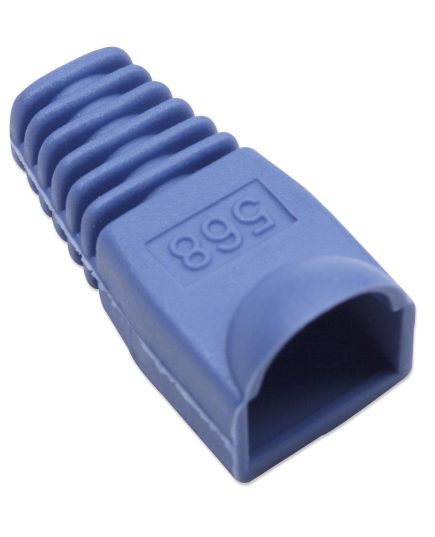 Anschlussabdeckung für RJ45-Stecker 6,2 mm Blau F1089 Intellinet