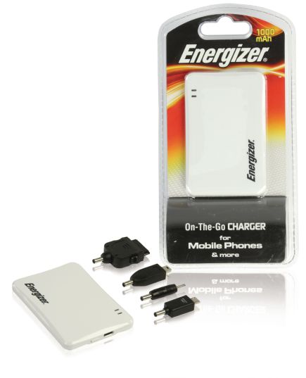 Power Bank Portatile 1000 mAh USB - Energizer - Bianco B2240 Energizer