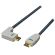 2m Blue Bandridge High Speed ​​HDMI Cable with Ethernet right angled connector ND1050 Bandridge