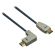2m Blue Bandridge High Speed ​​HDMI Cable with Ethernet right angled connector ND1050 Bandridge