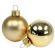Confezione 12 palline natalizie 6cm oro Christmas Gifts ED262 Christmas Gift