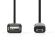 Cble On-the-Go USB 2.0 Micro B mle - A femelle 0,2 m Noir ND1738 Brand:E[Nedis]
