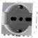 Schuko 3.0 white socket compatible with Vimar Plana series EL2156 