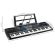 Music keyboard for beginners 54 keys with microphone AUX / USB inputs WB990 
