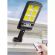 Solar LED spotlight 36W 120 LEDs with remote control and motion/twilight sensors WB868 