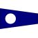 Pennello Segnalazione Nautica "2" Bissotwo 100x340cm FLAG031 