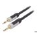 3.5mm male stereo audio cable 2m anthracite ND8042 Profigold