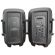 Pair of 8" Bluetooth/USB/SD/Radio amplified speakers LY-08 WEB