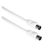 Coaxial cable 90 dB Male - Male 0.60 m White AA330 