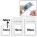 Adaptateur Nano SIM / micro-SIM / SIM standard - Blanc H180 